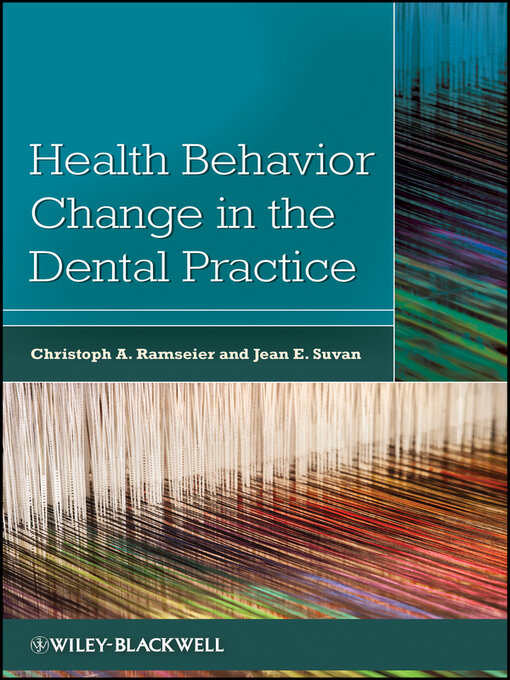 Cover image for Health Behavior Change in the Dental Practice